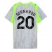 Maillot de foot Manchester City Bernardo Silva #20 Troisième vêtements Femmes 2025-26 Manches Courtes